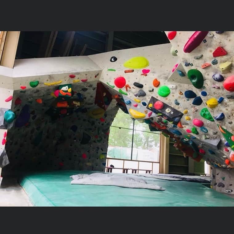 のインスタグラム：「高校生時代に通っていた旧ミストラル(現クレイズ)が完全店じまい😣﻿ 写真はクレイズに引き継がれる最終日の時の。﻿ ﻿ 高校生活の3年間、見た目が派手で素行悪いとかユース強化選手クビになったりいろいろありつつも…﻿😅 なんだかんだ通ってクライミングだけはきちんと頑張ってた思い出の場所なので、かなり衝撃&寂しい。﻿ オーナー夫妻や島村先生、沢山の方に本当にお世話になりました。﻿ ﻿ いや〜ほんとどの業種もそうなんだろうけど、クライミングジムも厳しい時代になってしまった…🤔﻿ 自分も全然他人事ではなく、コロナ禍のジム運営や対策に追われる日々です…🧟‍♀️﻿🧟‍♀️ ﻿ #ボルダリング #クライミング　#bouldering #climbing」