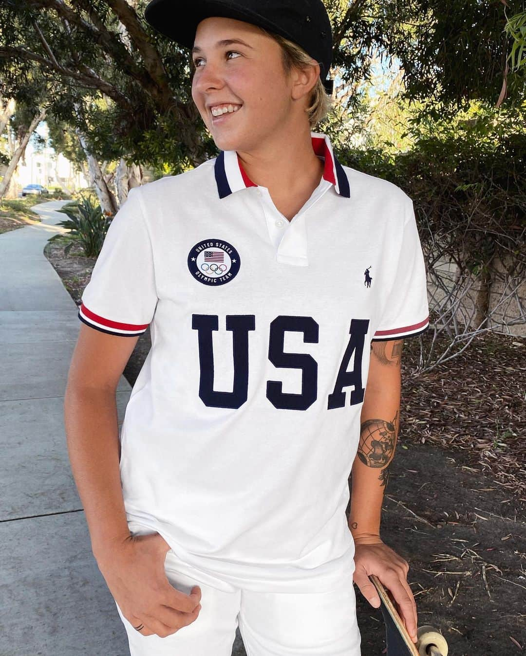 Polo Ralph Laurenさんのインスタグラム写真 - (Polo Ralph LaurenInstagram)「Strong competition.  To champion the @TeamUSA Fund, we invited the athletes it supports to share their thoughts on the extended road ahead of The Olympic and Paralympic Games Tokyo 2020.   Pro-skateboarder and Olympic hopeful, @JordynBarratt explained:  “I'm honestly most looking forward to just being there,” Barratt says. “...To be able to do the tricks that I want to throw down, competing with the girls that I've competed with for years...I'm stoked to be representing my country.”  To further support #TeamUSA, we're also launching a special One Year Out Collection for the whole family that benefits US Olympic and Paralympic Athletes as they focus on their pursuit of excellence and continue training.   25% of the purchase price of each item sold in the collection will be donated to the Team USA Fund.  Join us as we support Team USA athletes via the link in bio.   #PoloRalphLauren #TokyoOlympics」7月28日 3時24分 - poloralphlauren