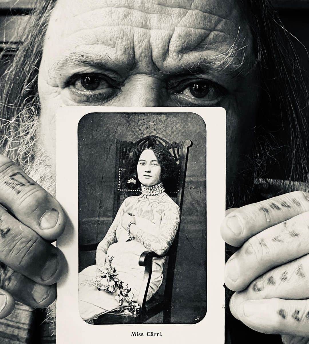 アムステルダム・タトゥー・ミュージアムのインスタグラム：「Miss carri」