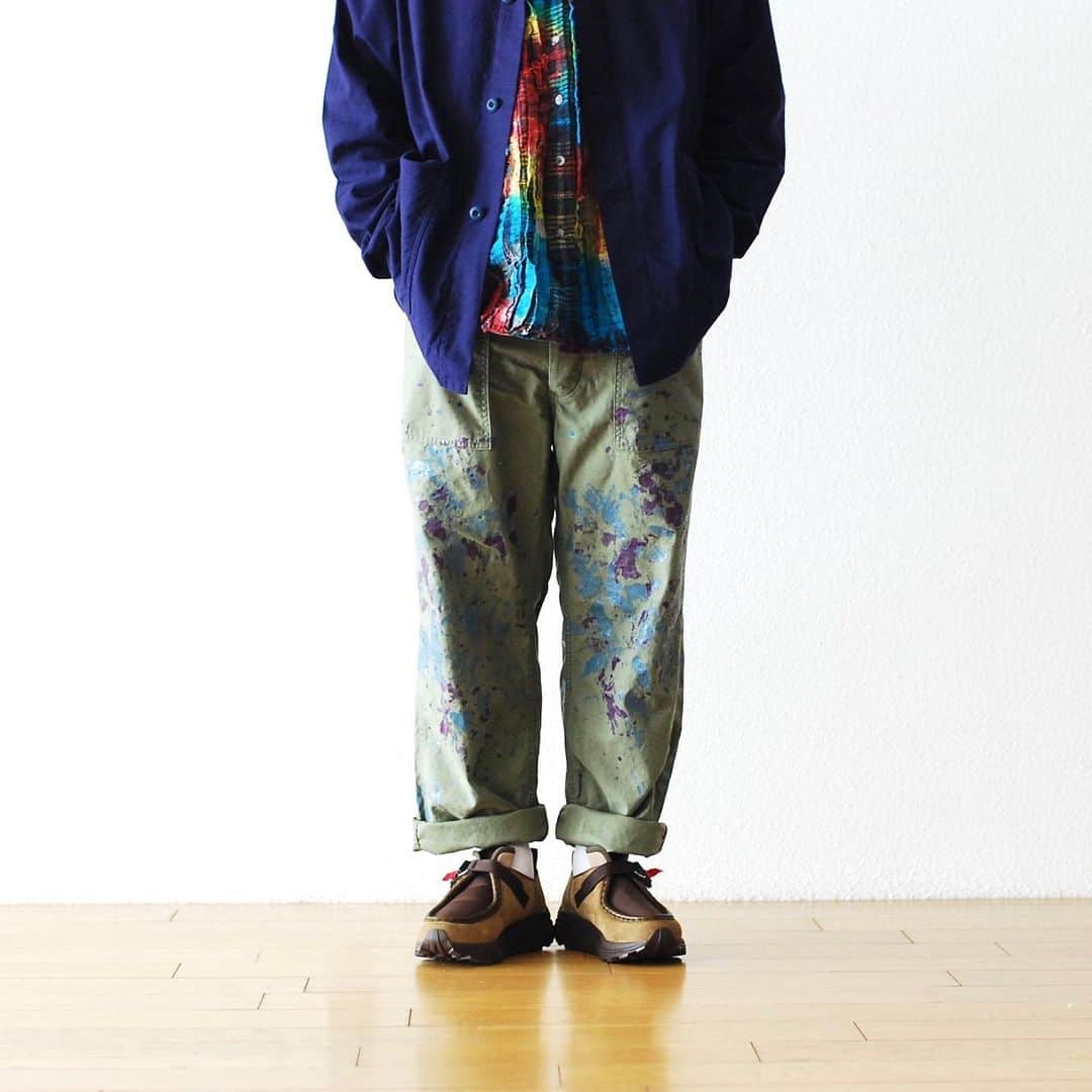 wonder_mountain_irieさんのインスタグラム写真 - (wonder_mountain_irieInstagram)「_ Needles / ニードルズ "FATIGUE PANT - BACK SATEEN / PAINT" ¥26,400- _ 〈online store / @digital_mountain〉 https://www.digital-mountain.net/shopdetail/000000010753/ _ 【オンラインストア#DigitalMountain へのご注文】 *24時間受付 *15時までのご注文で即日発送 *1万円以上ご購入で送料無料 tel：084-973-8204 _ We can send your order overseas. Accepted payment method is by PayPal or credit card only. (AMEX is not accepted)  Ordering procedure details can be found here. >>http://www.digital-mountain.net/html/page56.html _ #NEPENTHES #Needles #ネペンテス #ニードルズ _ 本店：#WonderMountain  blog>> http://wm.digital-mountain.info/blog/20200720-1/ _ 〒720-0044  広島県福山市笠岡町4-18  JR 「#福山駅」より徒歩10分 #ワンダーマウンテン #japan #hiroshima #福山 #福山市 #尾道 #倉敷 #鞆の浦 近く _ 系列店：@hacbywondermountain _」7月27日 19時41分 - wonder_mountain_