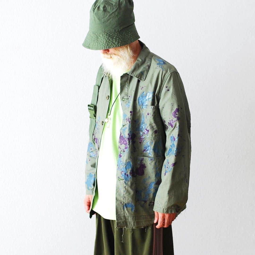 wonder_mountain_irieさんのインスタグラム写真 - (wonder_mountain_irieInstagram)「_ Needles / ニードルズ "D.N. COVERALL - BACK SATEEN / PAINT" ¥35,200- _ 〈online store / @digital_mountain〉 https://www.digital-mountain.net/shopdetail/000000010752/ _ 【オンラインストア#DigitalMountain へのご注文】 *24時間受付 *15時までのご注文で即日発送 *1万円以上ご購入で送料無料 tel：084-973-8204 _ We can send your order overseas. Accepted payment method is by PayPal or credit card only. (AMEX is not accepted)  Ordering procedure details can be found here. >>http://www.digital-mountain.net/html/page56.html _ #NEPENTHES #Needles #ネペンテス #ニードルズ _ 本店：#WonderMountain  blog>> http://wm.digital-mountain.info/blog/20200720-1/ _ 〒720-0044  広島県福山市笠岡町4-18  JR 「#福山駅」より徒歩10分 #ワンダーマウンテン #japan #hiroshima #福山 #福山市 #尾道 #倉敷 #鞆の浦 近く _ 系列店：@hacbywondermountain _」7月27日 19時40分 - wonder_mountain_