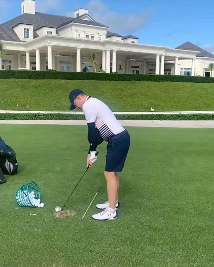 マシュー・フィッツパトリックのインスタグラム：「Been good to get some work in the last few days. Now heading for @wgcfedex & @pgachampionship! Video cred 🎥 (@mikewalkergolf)」