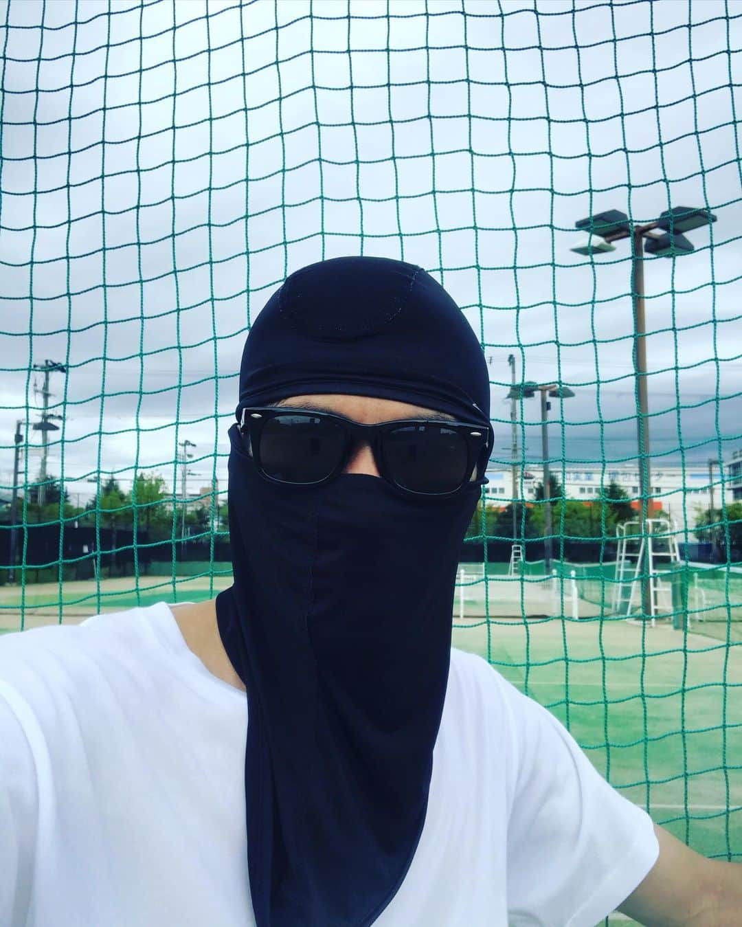 西野恭之介さんのインスタグラム写真 - (西野恭之介Instagram)「テニスの時のマスク」7月27日 21時11分 - choplin_nishino