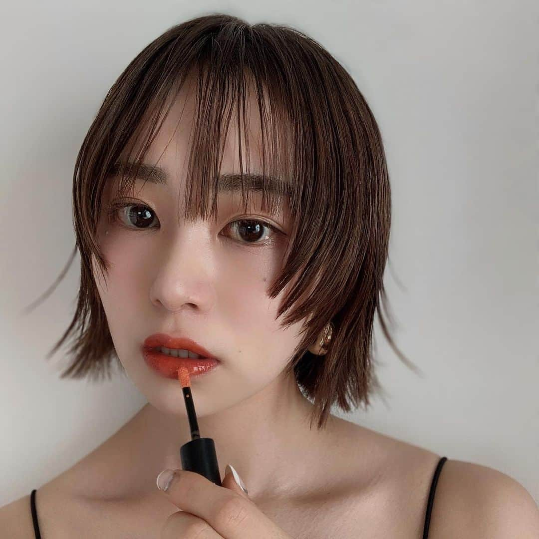 舞雛かのんさんのインスタグラム写真 - (舞雛かのんInstagram)「💄.  最近のお気に入り‪‪❤︎‬.  rms beauty/リップスティック ラプチャー Celvoke/エンスロールグロス 11  #myfavorite #lipstick #lipgloss」7月27日 21時13分 - mizho_601