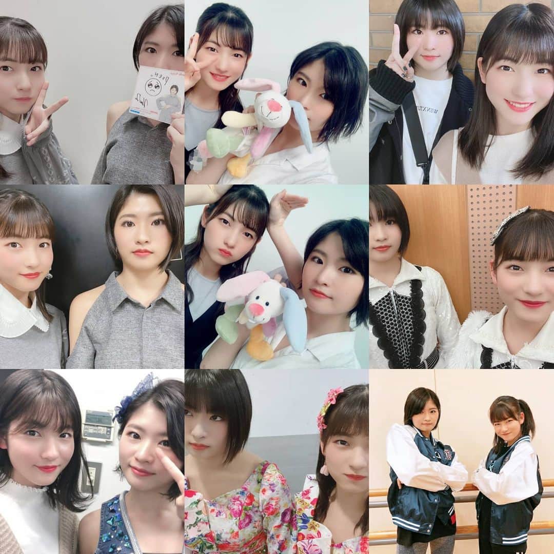 モーニング娘。'20のインスタグラム：「- . ❤加賀莉央💙 . .」