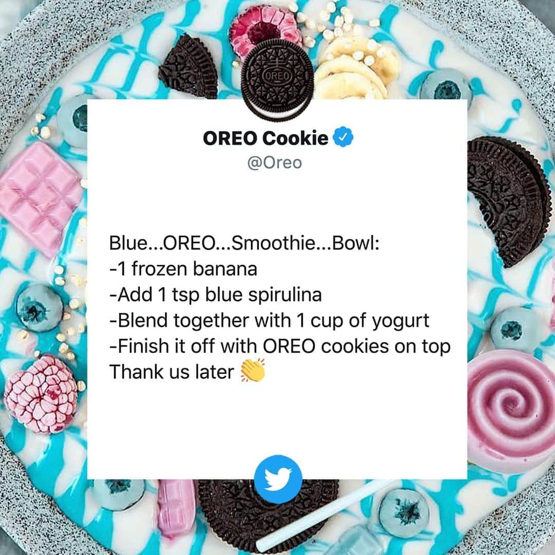OREOさんのインスタグラム写真 - (OREOInstagram)「If you could put summer in a bowl, this is how it would look 😋」7月27日 23時01分 - oreo