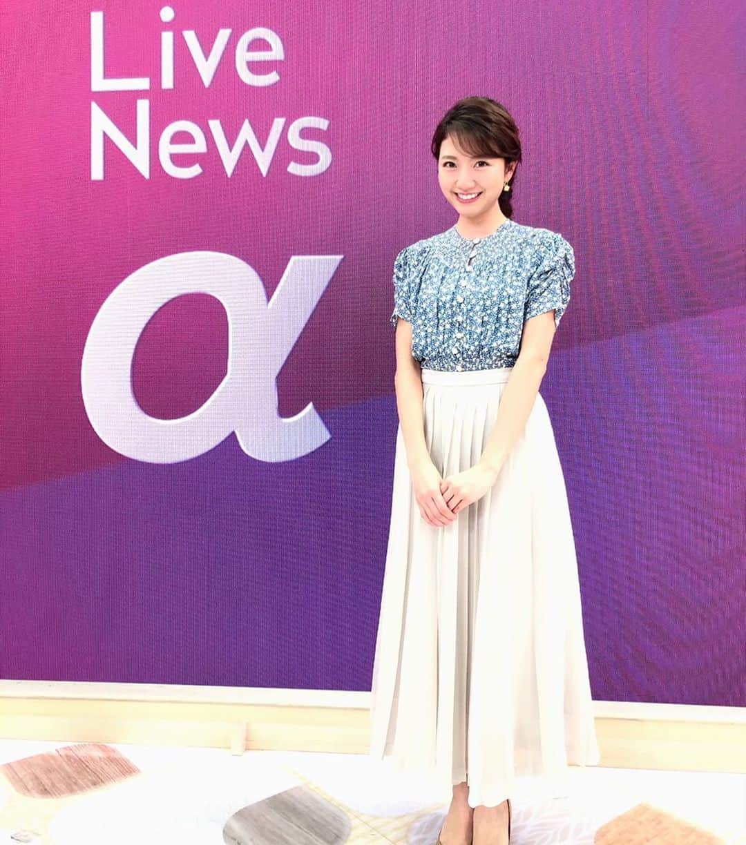 フジテレビアナウンサー 鈴木唯 直筆サインボール 女子アナ 井上清華 三田友梨佳 フジテレビ「THE NEWS α」さんのインスタグラム写真 - (フジ