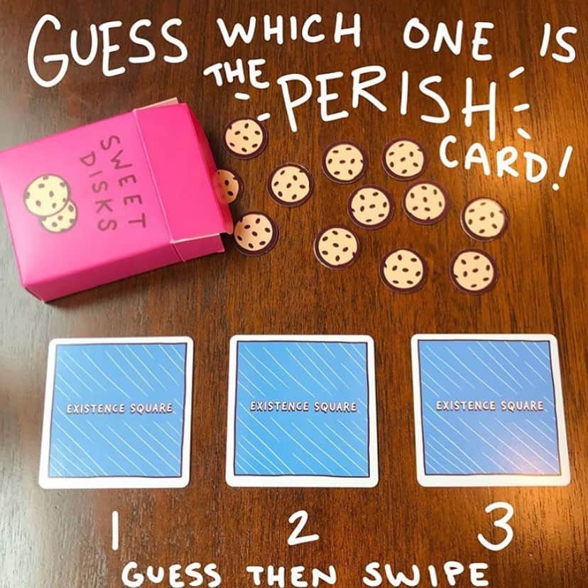 Hasbroさんのインスタグラム写真 - (HasbroInstagram)「#repost @nathanwpylestrangeplanet GUESS WHICH ONE IS THE PERISH CARD (make your guess and then swipe to find out if you were right).   We are so thrilled to create a game with @Hasbro.  See slides 4 and 5 for an explanation of the game. limited quantities available. US, CAN, AUS and UK, select retailers available for preorder now. Links in our bio!」7月27日 23時50分 - hasbro