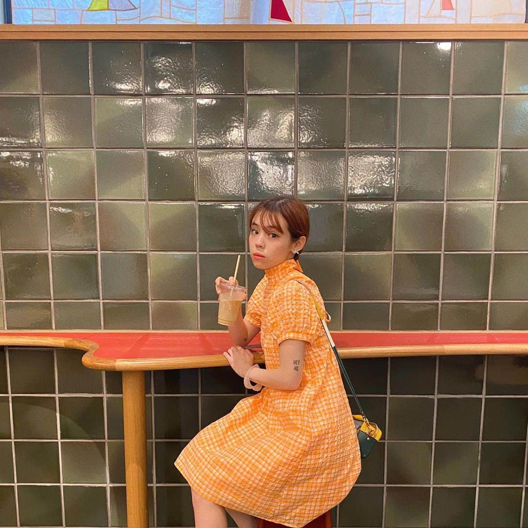 瀬戸あゆみさんのインスタグラム写真 - (瀬戸あゆみInstagram)「朝にアイスラテ、欠かせない🧊  みんなのルーティン、 教えてください😌  #ayumi_journey  #京都 #ayumi_outfit  #dearsisterhood」7月27日 23時50分 - setoayumi