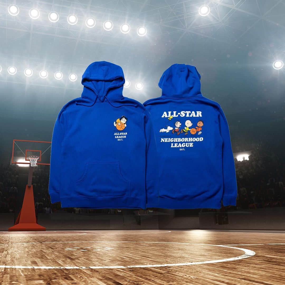 HYPEBEASTさんのインスタグラム写真 - (HYPEBEASTInstagram)「@hypebeaststyle: @baitme & Peanuts continue their partnership with an exclusive basketball collection that celebrates the nostalgia of growing up playing shooting hoops. When the baskets were way too tall to shoot into or parks were too far, you made due with what you had. Hit the link in bio for full details.⁠⠀ Photo: BAIT」7月28日 1時21分 - hypebeast