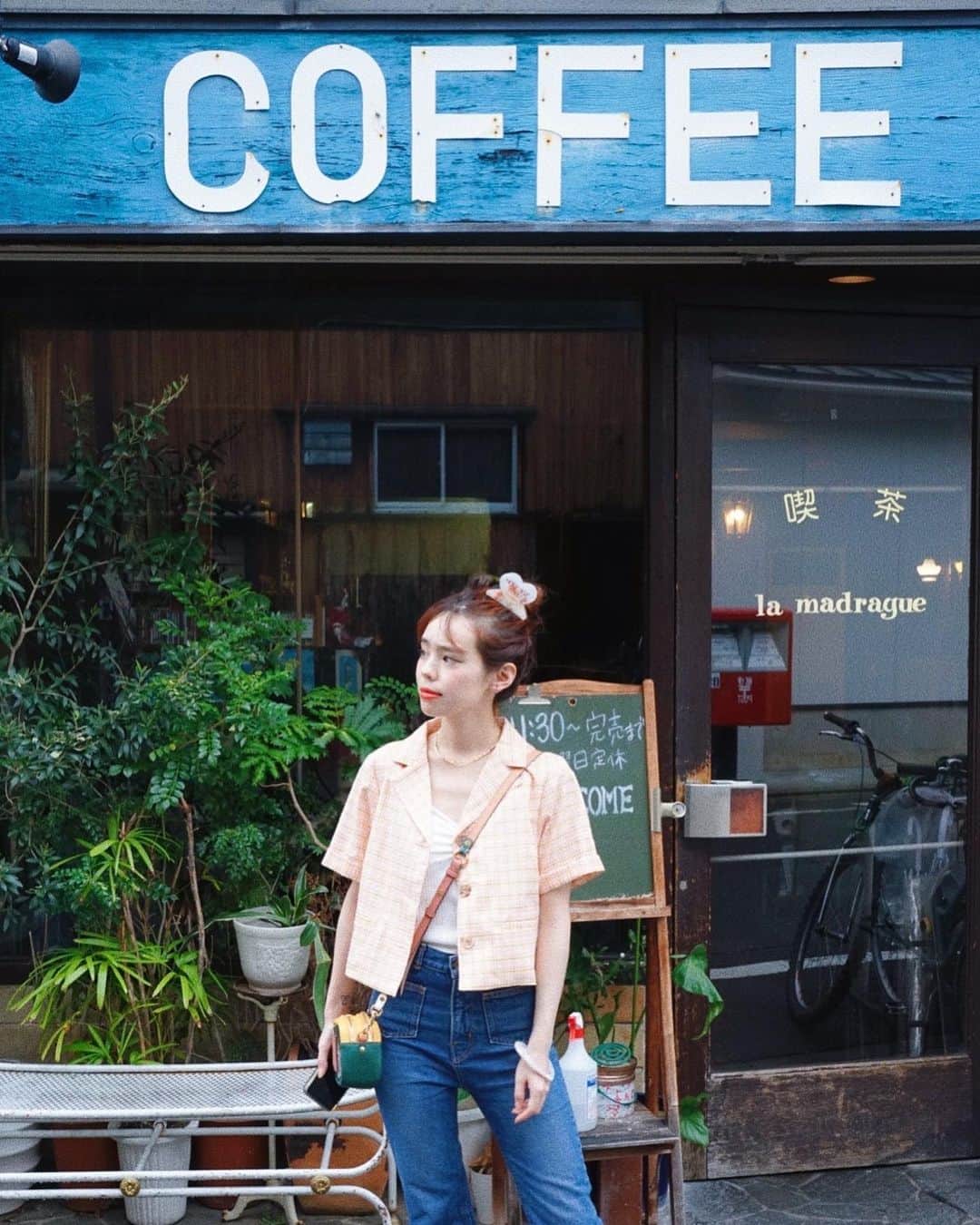 瀬戸あゆみさんのインスタグラム写真 - (瀬戸あゆみInstagram)「喫茶マドラグ🍒  念願の京都の卵サンド🥚🥪 ふわっふわでした。  みんなの京都、といえば？  #ayumi_journey  #京都 #ayumi_outfit  #dearsisterhood」7月28日 12時54分 - setoayumi