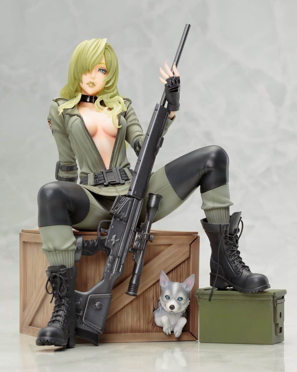 のインスタグラム：「The Metal Gear Solid Sniper Wolf Bishoujo statue is back for a second release!  Preorders are open now for a December/January 2021 delivery.  #MetalGearSolid #MGS #SniperWolf #Kotobukiya #Bishoujo」