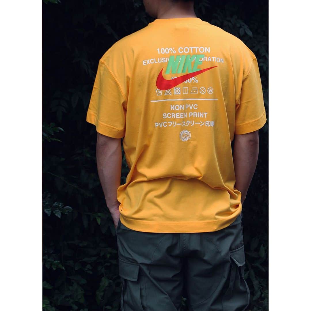 A+Sさんのインスタグラム写真 - (A+SInstagram)「2020 .8 .1 (sat) in store﻿ ﻿ ■NIKE S/S TEE﻿ COLOR : UNIVERSITY GOLD﻿ SIZE : S - XXL﻿ PRICE : ¥4,000 (+TAX)﻿ ﻿ 軽量コットンジャージーとルーズフィットで作られたナイキ S/S Tシャツは、日常着にぴったりです。フロントとバックに印刷された詳細は、ブランドへの愛を表現。﻿ ﻿ Made from lightweight cotton jersey and a loose fit, the Nike S/S T-shirt is perfect for everyday wear. The details printed on the front and back express your love for the brand.﻿ ﻿ #a_and_s﻿ #NIKE﻿ #NIKESPORTWEAR」7月28日 12時28分 - a_and_s_official