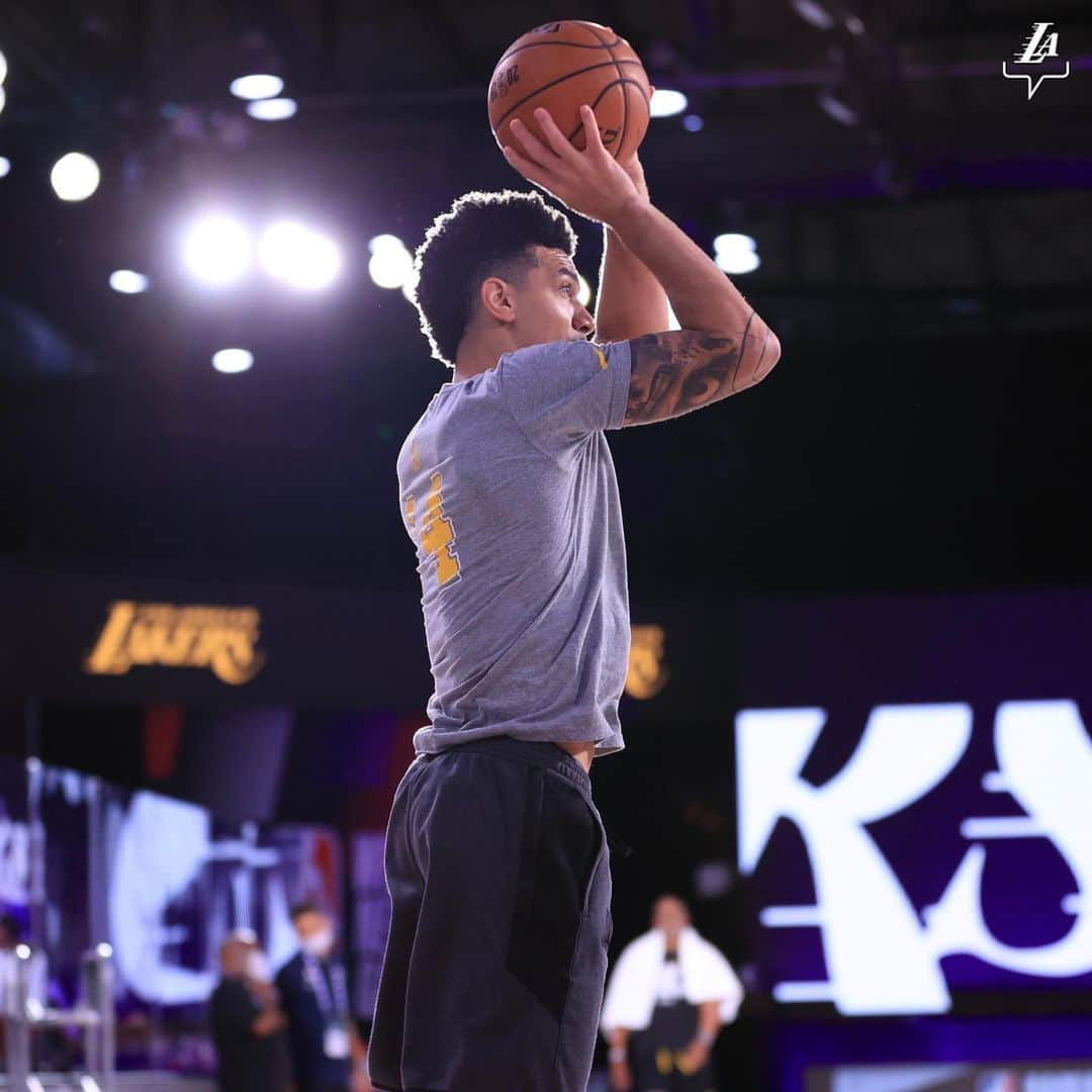 Los Angeles Lakersさんのインスタグラム写真 - (Los Angeles LakersInstagram)「Arc preppin’ 🎯」7月28日 3時54分 - lakers