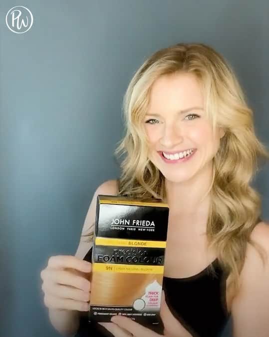 Bedroom diaryのインスタグラム：「You've mastered everything else from home. The last frontier? Wedding-worthy hair without salon-style prices. Get rid of unsightly roots for your pending (Zoom!) nuptials and instantly boost your blonde with @johnfriedaus Precision Foam Colour.— via PureWow x John Frieda」
