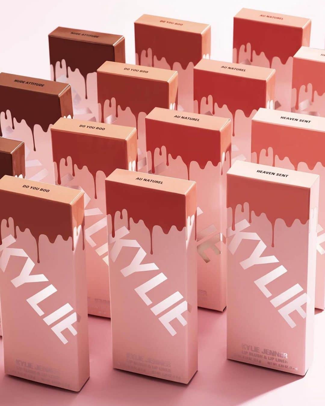 Kylie Cosmeticsさんのインスタグラム写真 - (Kylie CosmeticsInstagram)「Say hello to our NEW Lip Blush Lip Kits 😍 Lip Blushes will now be available as kits with matching liners in 4 beautiful nude shades: Heaven Sent, Au Naturel, Do You Boo and Nude Attitude. ✨ Launching this Friday July 31st 9am pst on KylieCosmetics.com」7月28日 5時47分 - kyliecosmetics