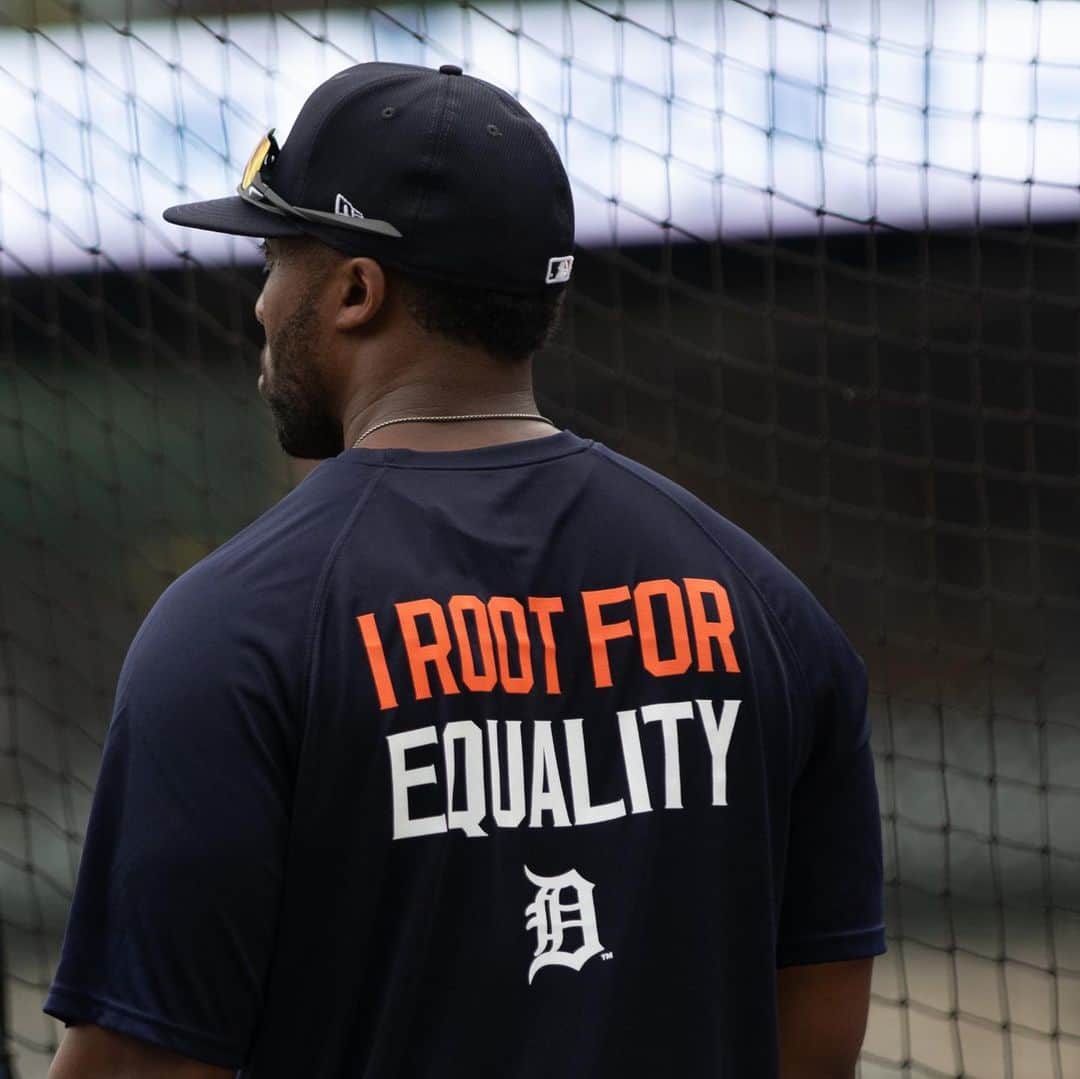 デトロイト・タイガースさんのインスタグラム写真 - (デトロイト・タイガースInstagram)「We root for equality. #DetroitRoots」7月28日 7時27分 - tigers