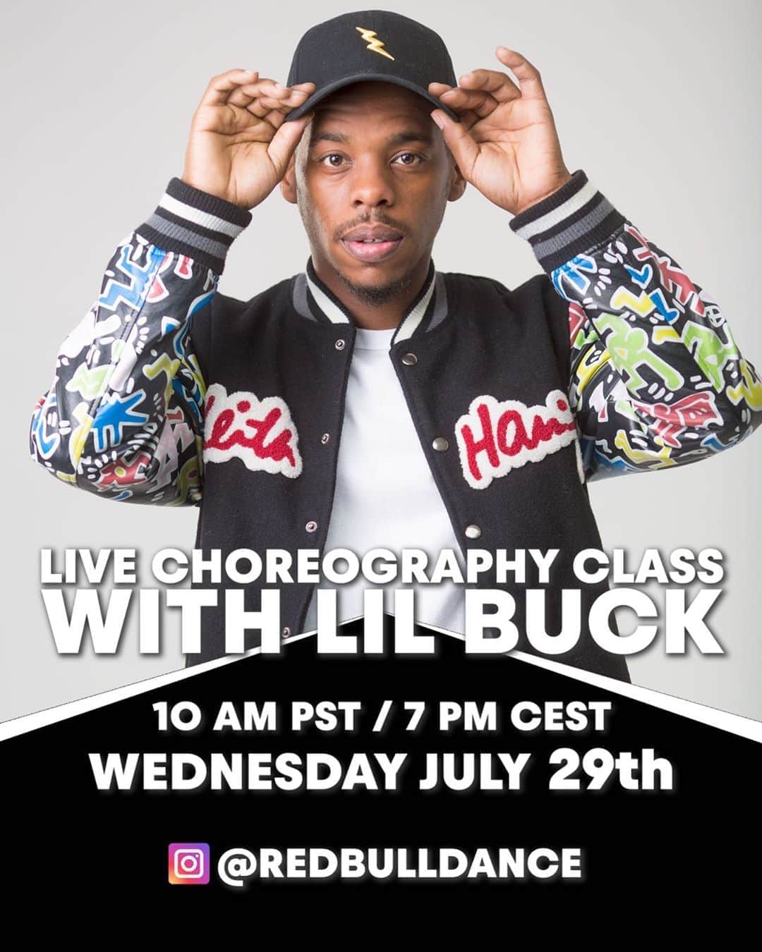 Lil Buckのインスタグラム：「You will learn some Memphis Jookin choreo I put together BUT ABOVE ALL, you will learn some key FUNDAMENTALS to help guide you on your path to learning Memphis Jookin culturally and rhythmically. Tune in to @redbulldance THIS WEDNESDAY July 29th for the class and FOLLOW @memphisjookin to keep up with the movement!」