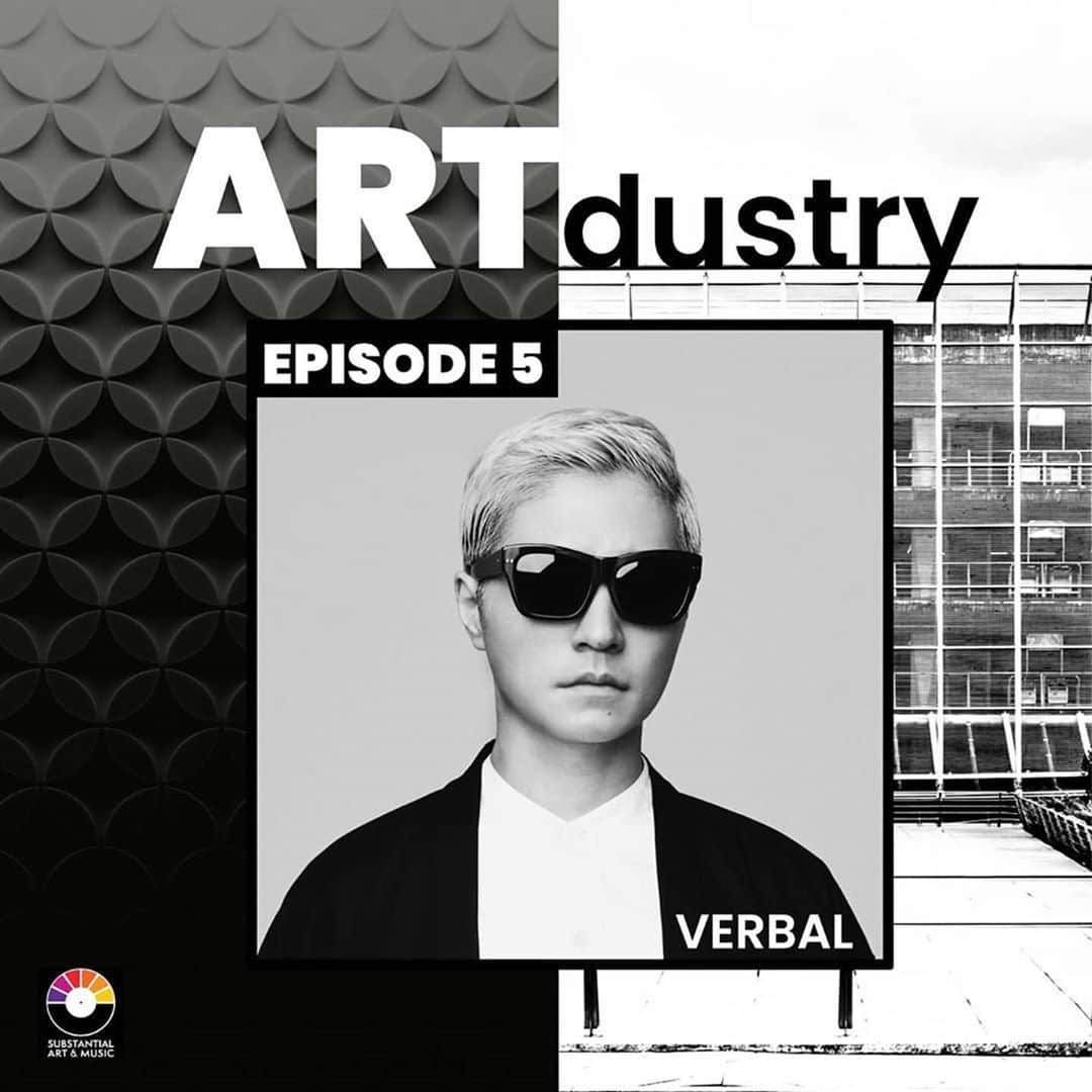 VERBALのインスタグラム：「Hydeout Productionsから一緒に作品を出した旧友のサブスタンシャル @substantialmusic のポッドキャスト #ARTdustry に出演させて頂きました！Nujabesのマンションで「Lyrical Terrorist」をレコーディングした話からDeckstreamがHydeout所属時代(Monorosick名義だった時)の秘話、そして最近の話題まで根掘り葉掘り楽しく話させて頂きました。全編英語ですが、特にマニアックな方は是非！笑  → https://open.spotify.com/episode/3oj1dKUkOC4mFAaNgJQ41z?si=MBRMTZ6CQcGaKcelTvusQw&nd=1&nd=1  #Repost @substantialmusic ・・・ Recently, we had the pleasure of catching up with the homie VERBAL aka #LUniverse for our podcast ARTdustry. We spoke about his music, his business the pandemic, Nujabes and DJ Deckstream, and so much more. Tune in. -------  #Repost @subartandmusic ------- We had the pleasure of speaking with international Hip Hop recording artist, member of m-flo, and AMBUSH® CEO, VERBAL. Listen as he shares stories of his journey growing up in Japan and the United States. We discuss his company, AMBUSH® that he owns with his wife YOON, their collaborations with major brands and celebrities, current projects, and much more. See link in bio to listen.  #subartandmusic #artdustry #VERBAL #AMBUSH #mflo #TERIYAKIBOYZ #hiphop #TokyoDrift #Tokyo #interview #Boston #culture# music #rap #fashion #business #nujabes #djdeckstream #substantial #substantialmusic #iamsubstantial #lyricalterrorist #myfriendsaredope」