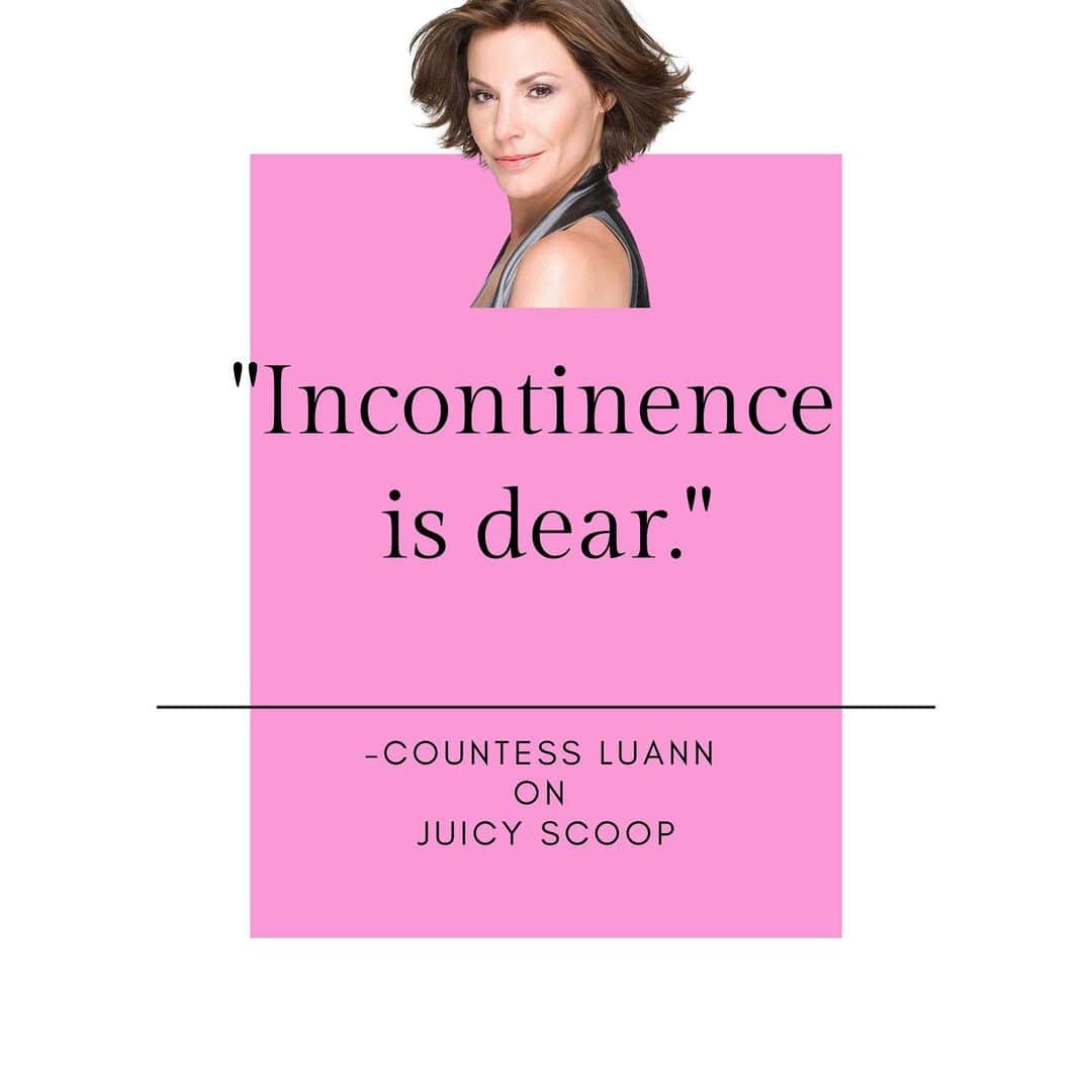 ヘザー・マクドナルドのインスタグラム：「Quote from @countessluann on tomorrow’s Juicy Scoop! Can you guess who she was talking about? Our interview is up at midnight where she shares her thoughts on Bethenny leaving, Dorinda’s behavior this past season, and how she feels about Elyse. Plus, what really happened in Miami last season, drinking again, and more! Oh, and a great story about how she is still using her nursing license today.」
