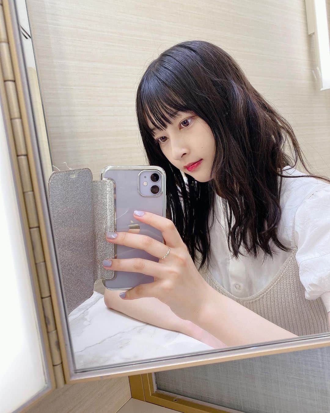高井千帆さんのインスタグラム写真 - (高井千帆Instagram)「.﻿ 美容系の専門学校で夢に向かって頑張っている﻿ 高校のお友達が、私にもメイクしてくれた💄﻿ やってもらってる時すごく幸せだったなぁ¨̮♡」7月28日 20時53分 - chiho_takai_official