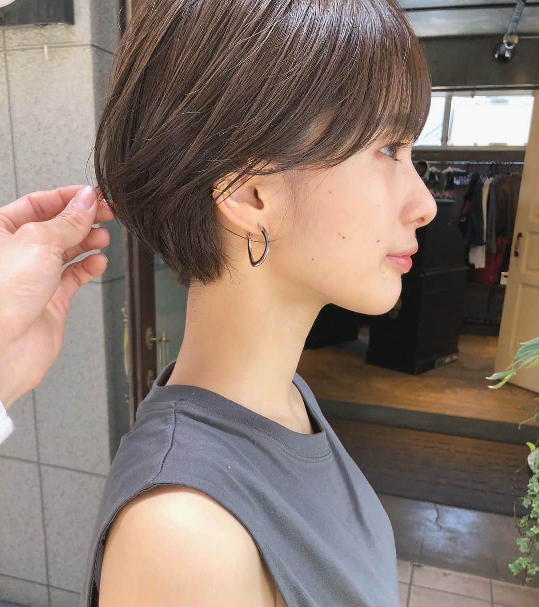 カワシリアツシのインスタグラム：「丸く柔らかいショート◎」