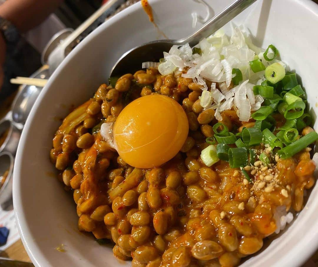 のインスタグラム：「#スタミナ丼  いま無性に食べたい💖」