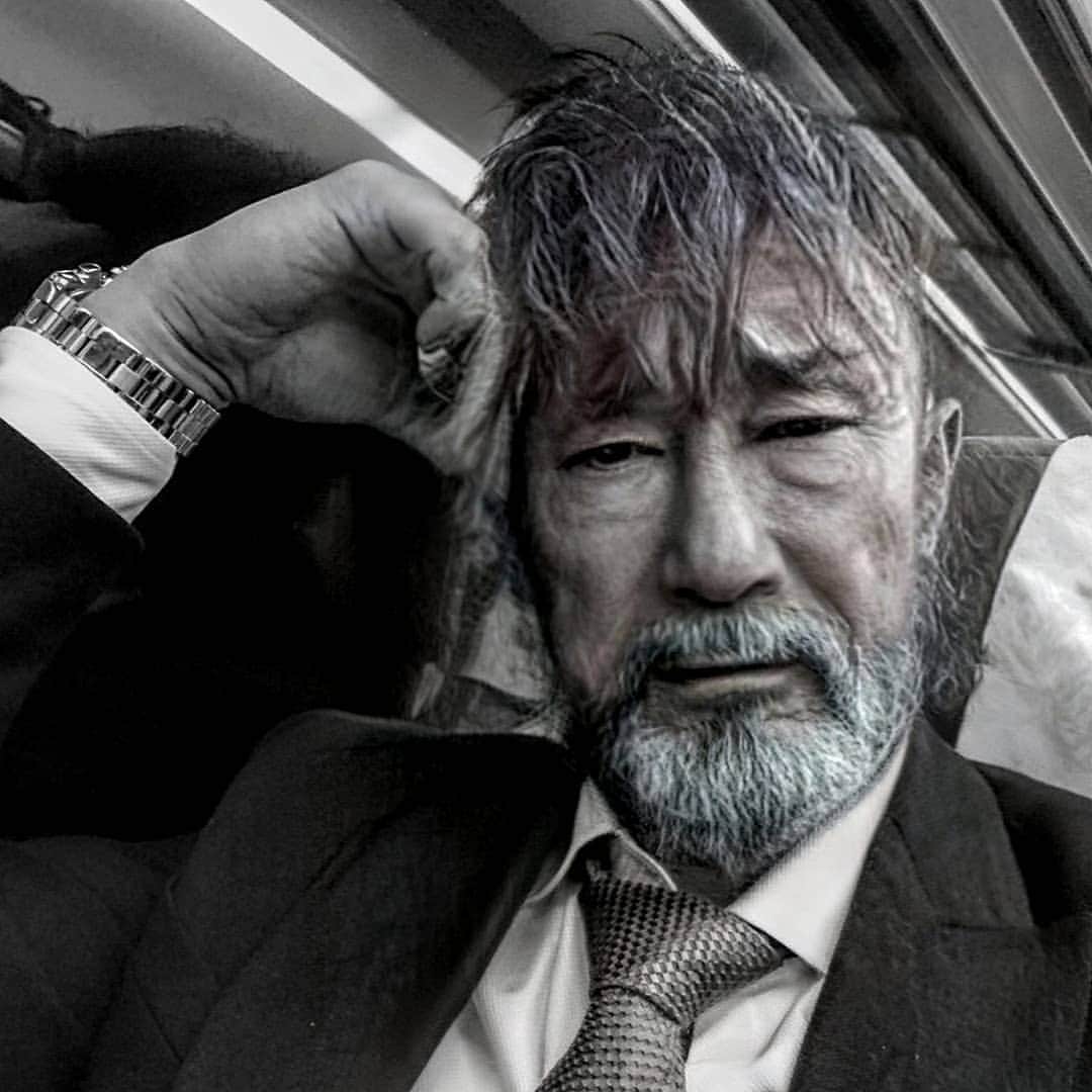 梅野源治のインスタグラム：「👴🧓👴 一枚目:いい感じで歳を重ねた老人 二枚目:イケメン風な老人 三枚目:ほぼそのまま 四枚目:誰？」
