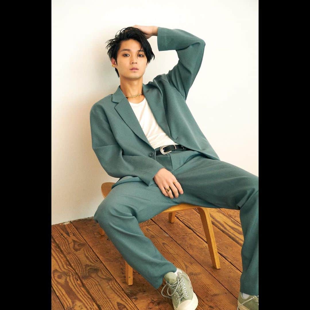磯村勇斗のインスタグラム：「. 『NYLON JAPAN 』 本日発売  アザーカット  photo by  Kodai Ikemitsu @kodaiphoto」