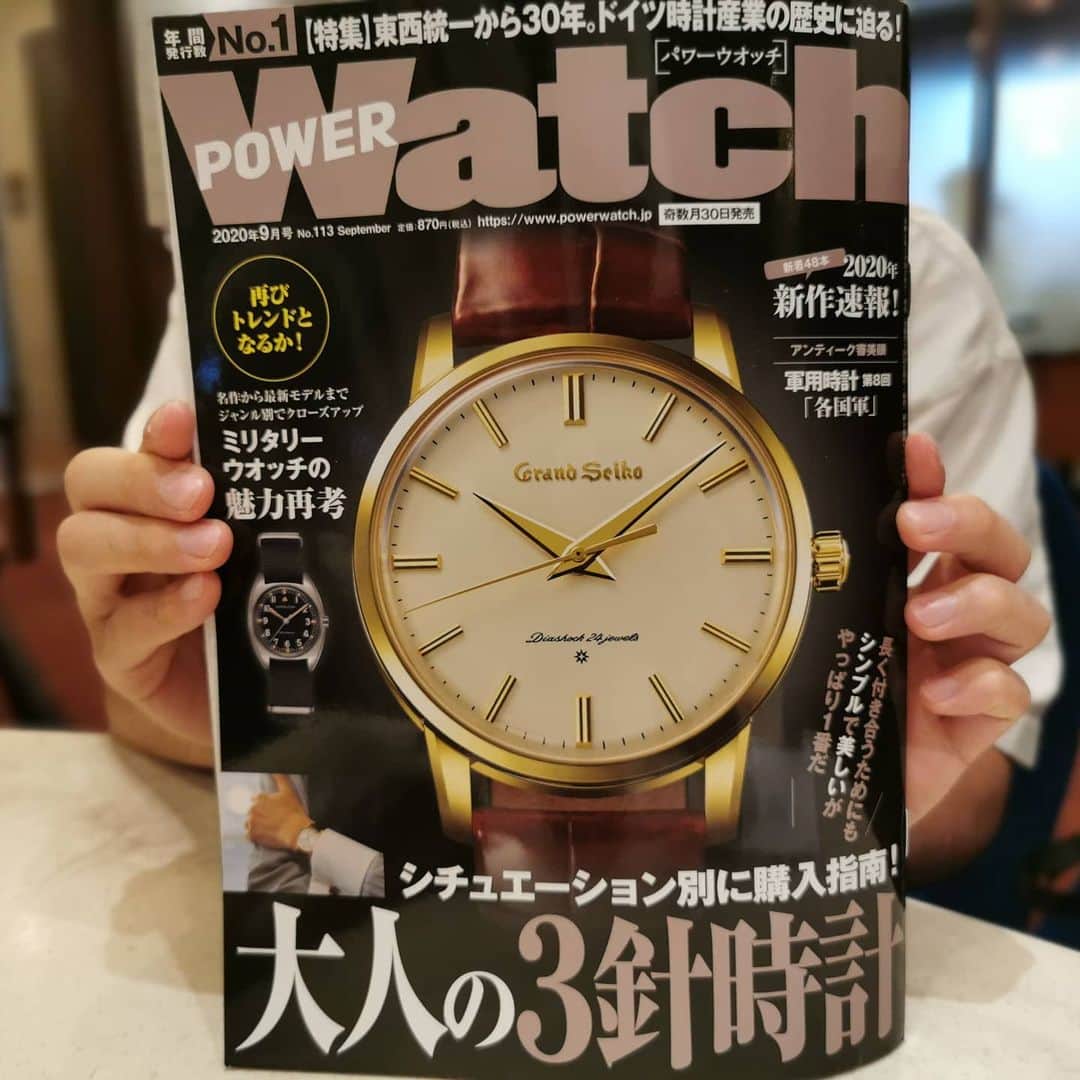 木下ほうかさんのインスタグラム写真 - (木下ほうかInstagram)「30日発売『パワーウオッチ』9月号に、私がデザインした腕時計『パートナー1』の正式発表の記事がございます‼️ #パワーウオッチ #パートナー1 #木下ほうか #ほうか道」7月28日 15時23分 - kinoshita_houka