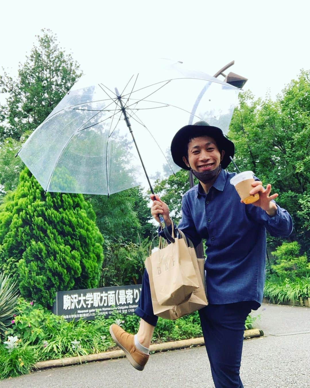 アモーレ橋本さんのインスタグラム写真 - (アモーレ橋本Instagram)「‪#駒澤公園  ‪ジンジャエールを飲みながら！‬  ‪#BROOKLYNRIBBONFRIES #KOMAZAWA‬」7月28日 16時37分 - bravo_hashimoto