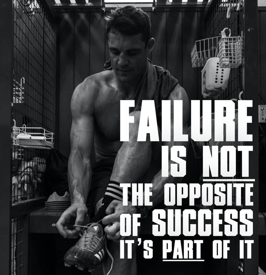 ダニエル・カーターさんのインスタグラム写真 - (ダニエル・カーターInstagram)「In my experience, failures are where you learn the most in life. Failures are not losses if you're taking away a lesson. Fail, learn, and keep pushing. • #rugby #inspiration #motivation #dancarter」7月28日 17時00分 - dancarter_