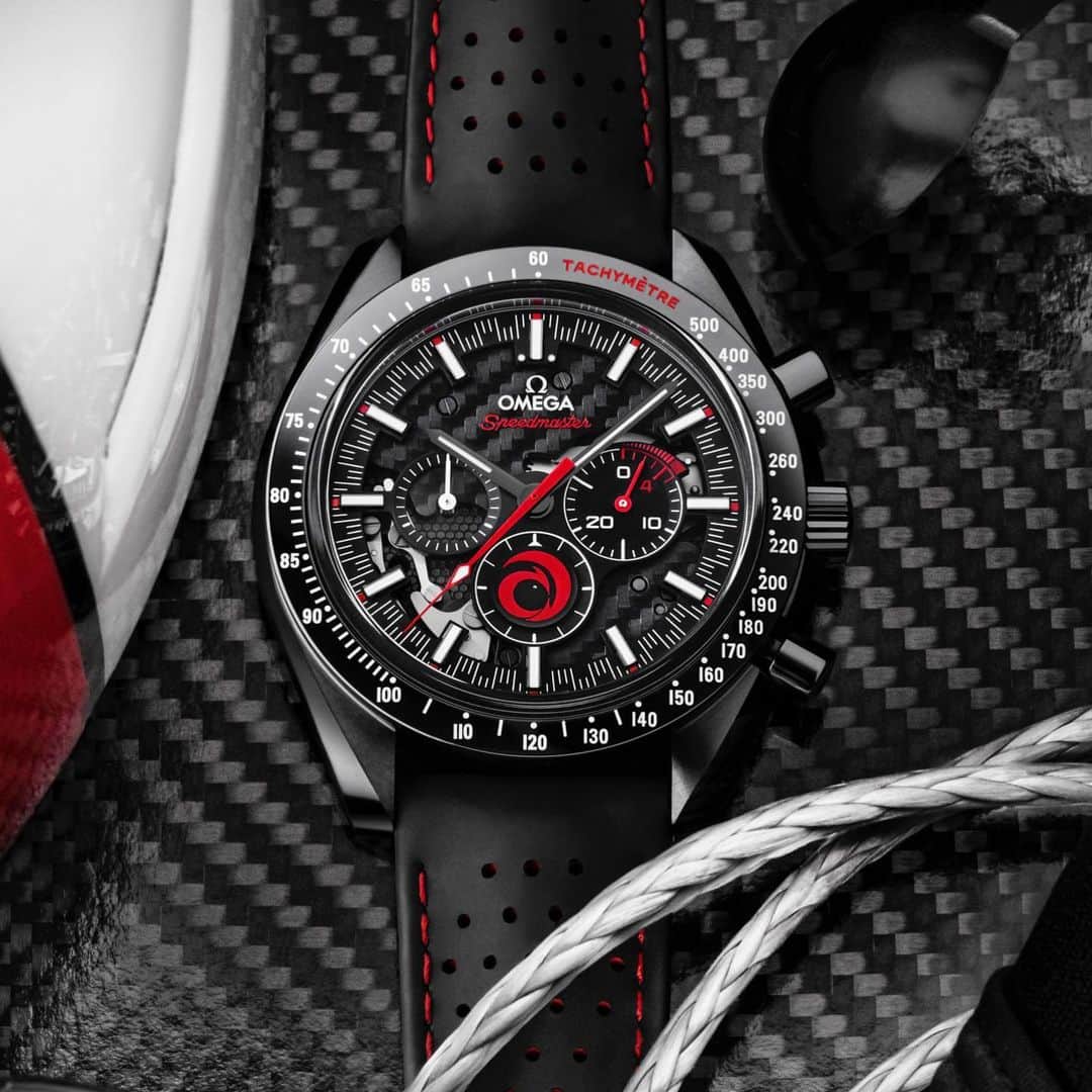 WATCHMANIAさんのインスタグラム写真 - (WATCHMANIAInstagram)「The dynamic partnership between OMEGA and ALINGHI has brought the very best of Swiss precision, innovation and pioneering spirit together. In tribute to this unique sailing collaboration, a brand new OMEGA timepiece has now been launched.    The Speedmaster Dark Side of the Moon ALINGHI is a watch that demonstrates the same values and qualities that both partners share.」7月28日 19時08分 - watchmania