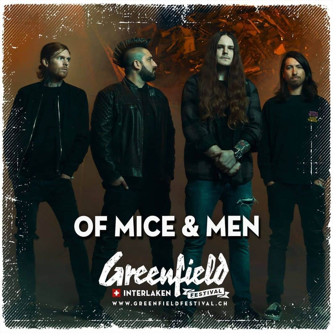 Of Mice & Menのインスタグラム：「We're coming @greenfieldfestival! See you there #GF2021」