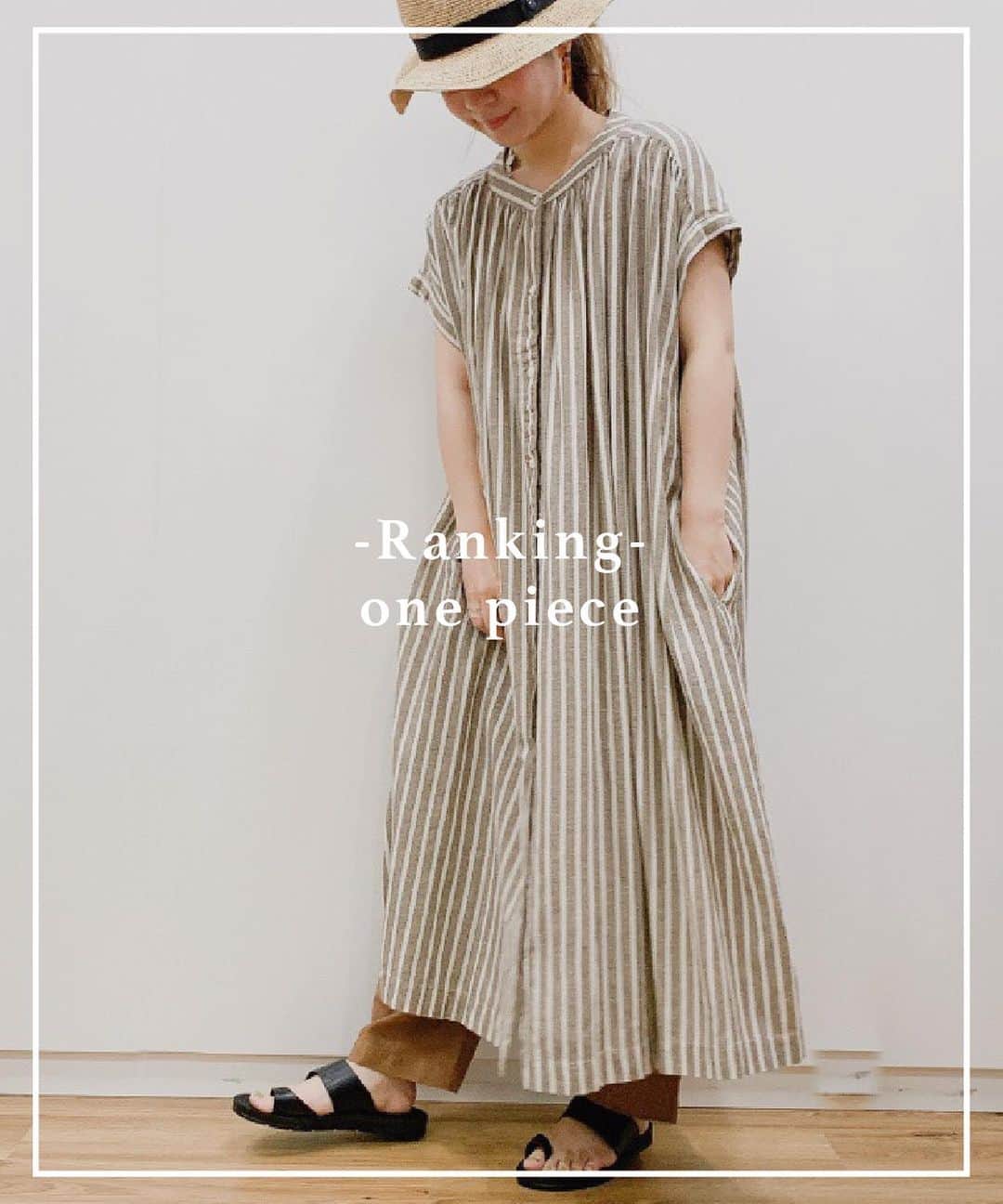 ［.st］ / ドットエスティさんのインスタグラム写真 - (［.st］ / ドットエスティInstagram)「【STAFF SNAP】今売れているのはコレ！﻿ 最新「ワンピース」ランキング TOP5﻿🏆 ﻿ ————————————————————————  ①#studioclip  リネンブレンドシャンブレーワンピース(品番2873264)  ②#studioclip  みんなでつくった100日のサマーワンピース（品番2888767）  ③#globalwork  リラックス美人フレンチスリーブワンピ（品番884066）  ④#globalwork  2WAYサテンキャミワンピース（品番888596）  ⑤#studioclip  マルチストライプスキッパーワンピース（2867169）  画像をタップして、ショッピング🛒﻿ ﻿  ➖campaign➖﻿ ﻿ 予約アイテムがいつでもポイント2倍。﻿ 会員特典がもっとお得になりました。﻿ ﻿ 詳しくは⇩﻿ 公式アカウント @dotst_official のプロフィール欄URLから.st WEB STORE TOPページにてご覧でください🔎﻿ ﻿ ————————————————————————﻿ ﻿ #ワンピース#売れ筋 #ランキング #楽ちん #楽ちんコーデ #コーデ #トレンド #コーディネート#新作#夏コーデ #夏トレンド #スタッフ #スタッフコーデ #トレンドファッション #カジュアル #ナチュラル#カジュアルコーデ #カジュアルファッション #リラックス #dotst #ドットエスティ #adastria#アダストリア」7月28日 19時24分 - dotst_official