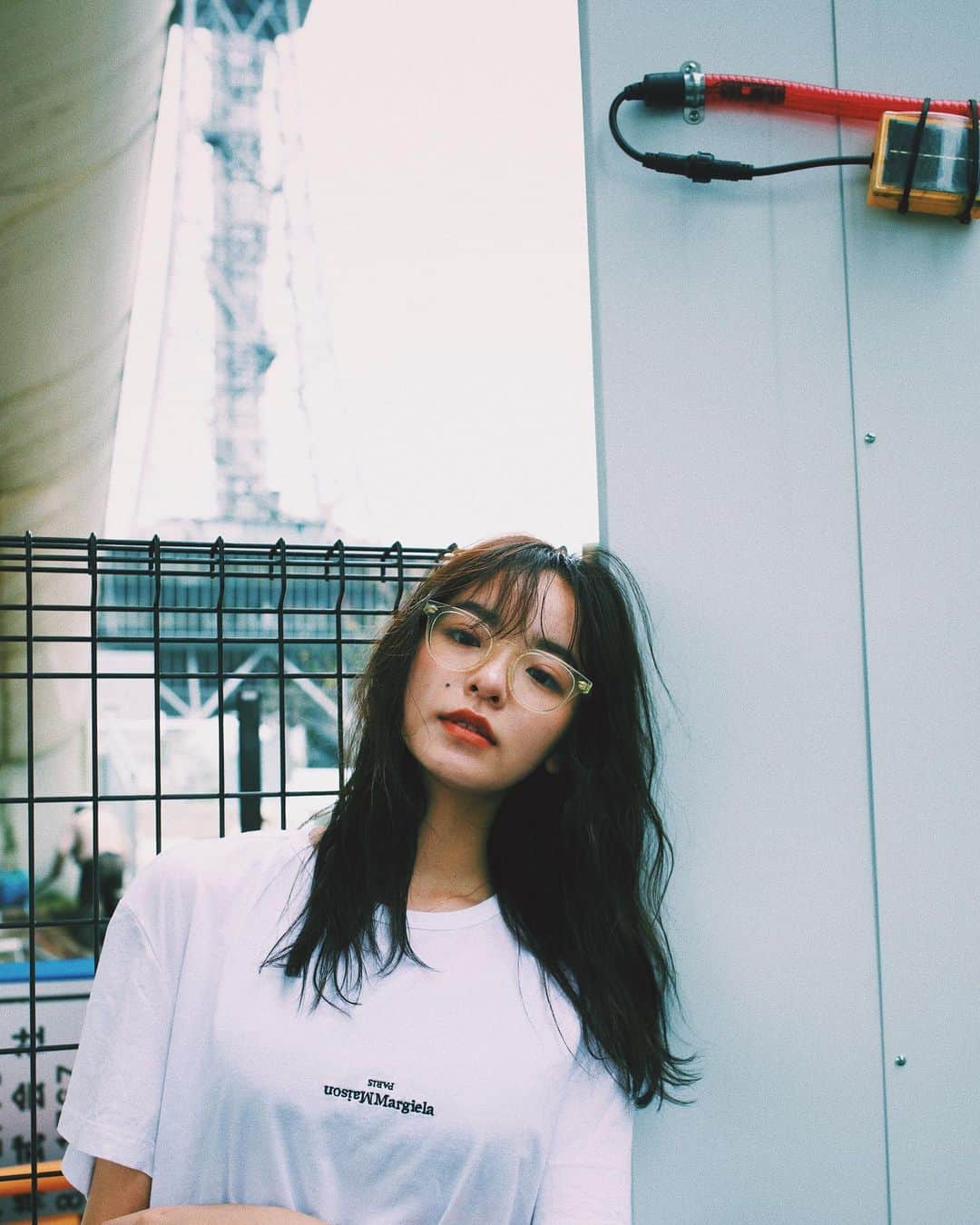 Ryosuke Sugayaのインスタグラム：「テレビ塔みたいな人になりたい🗼  #どゆこと？ #写真 #ポートレート」
