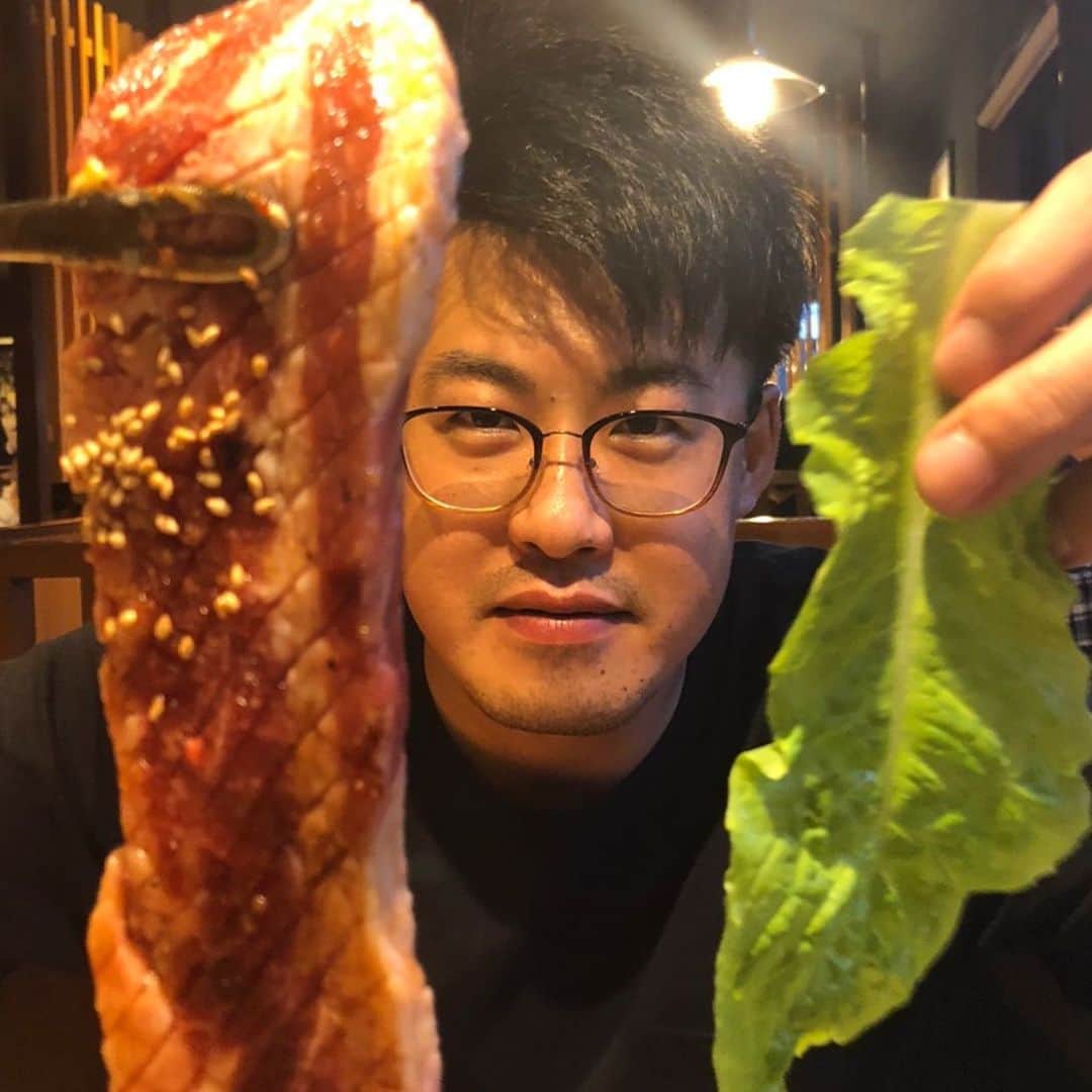 新山大さんのインスタグラム写真 - (新山大Instagram)「せっかくの焼肉食べ放題なのに、石焼キーマカレー食べたらお腹いっぱいになって、思っていたほど焼肉食べられませんでした。 #誕生日 #焼肉」7月28日 19時41分 - dai_niiyama