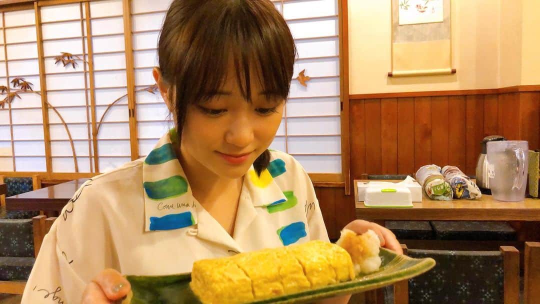 大原櫻子さんのインスタグラム写真 - (大原櫻子Instagram)「小さい頃から通ってる 「おそば　さかもと」  安心な環境で、美味しいご飯をたくさんいただきました、、  ここのお料理は全部美味しいですが、だし巻き卵は日本一！！ ほんっとに好き  この日はわたしの大好物をたくさんいただきました🤤  祖師ヶ谷大蔵に 是非食べに行って欲しいー」7月28日 20時45分 - sakurako_ohara