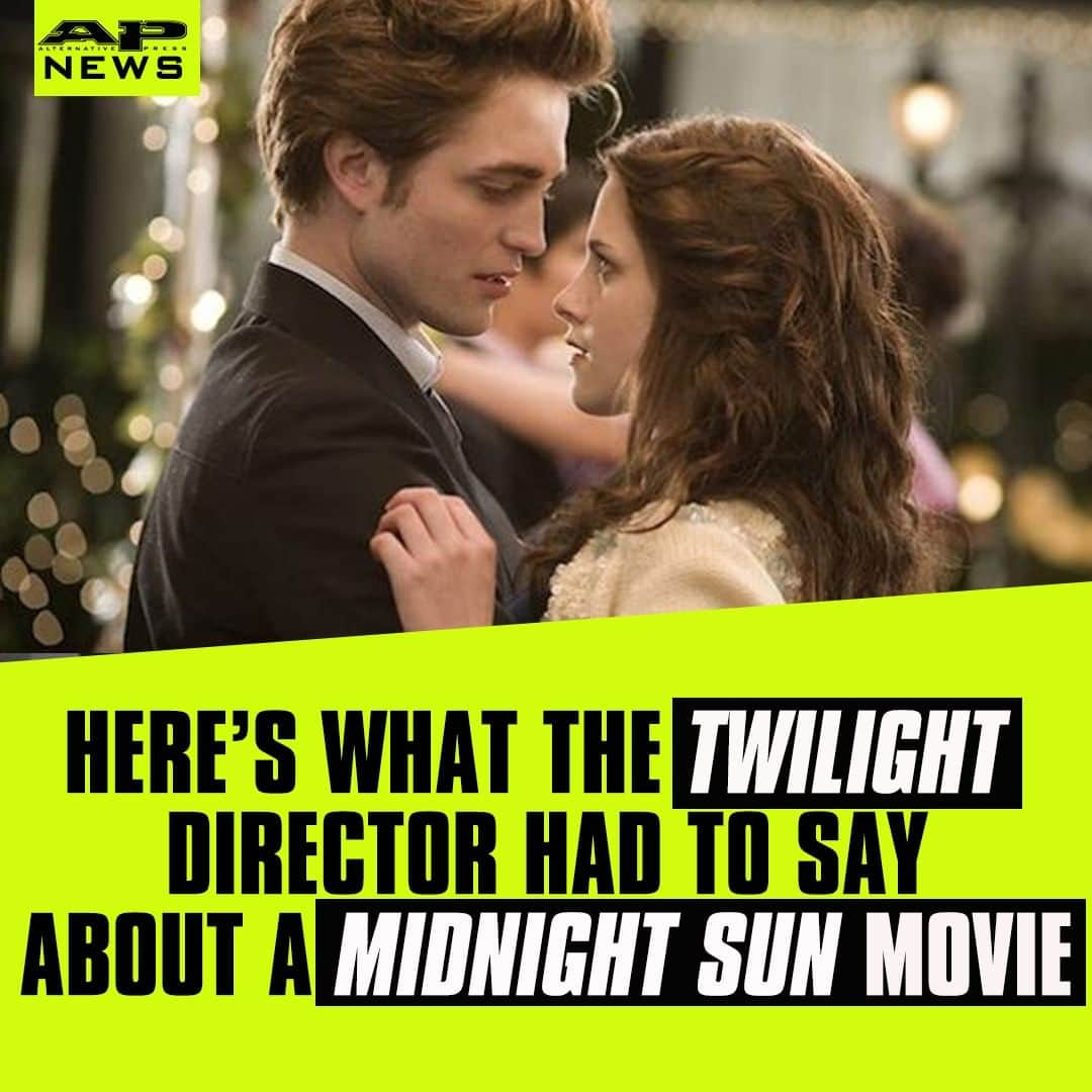 Alternative Pressさんのインスタグラム写真 - (Alternative PressInstagram)「'@Twilight’ director @catherinehardwicke reveals if a ‘Midnight Sun’ film could happen in the future ⁠ LINK IN BIO⁠ .⁠ .⁠ .⁠ #twilight #midnightsun #catherinehardwicke #midnightsunbook #midnightsunmovie #twilightsaga #twilightbooks #twilightmovies #twilightsagabooks #twilightsagamovies #newmoon #eclipse #breakingdawn #alternativepress #altpress」7月29日 7時01分 - altpress