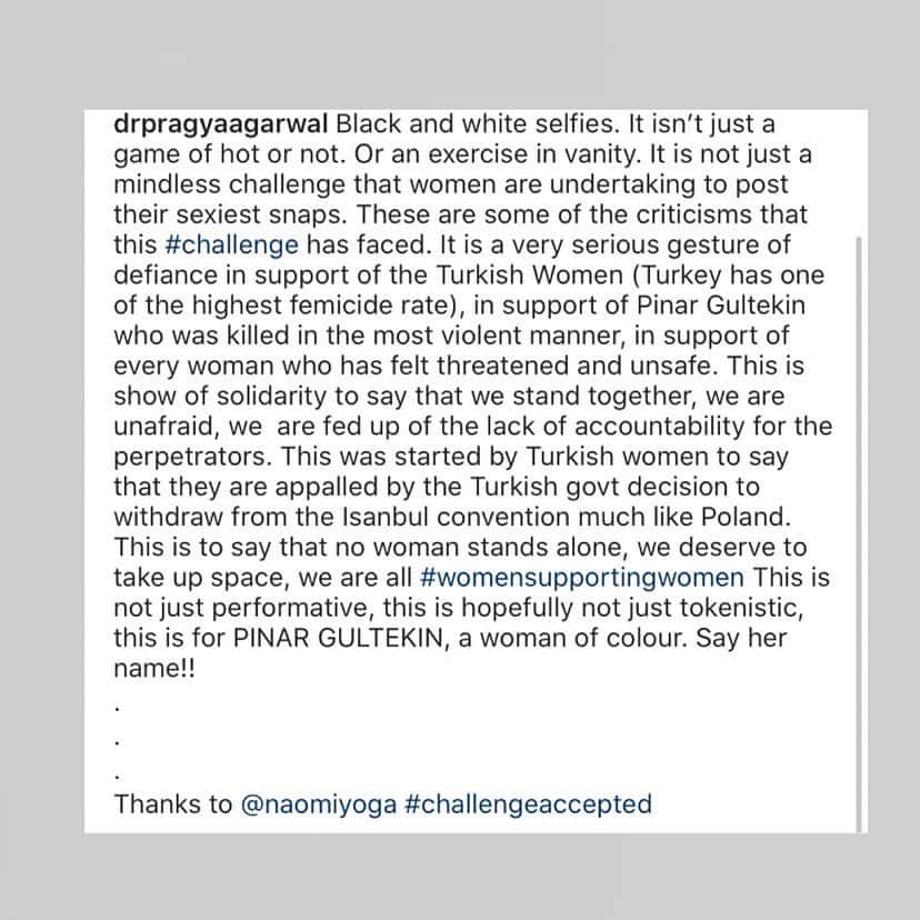 ソフィア・ブッシュさんのインスタグラム写真 - (ソフィア・ブッシュInstagram)「Challenge accepted? Many of us are seeing our feeds full of women we love, in B&W, nominated because of their support for each other. Which is beautiful. But it’s also important to acknowledge that the hashtag took off and wound up overtaking a very important digital protest. • Beginning recently in Turkey, the black & white photo posts originated as a show of defiance in support of Turkish women, & specifically #PinarGültekin who was brutally murdered there. Turkey has one of the highest global rates of #femicide, with more than 500 murders of women recorded in 2019, & many more that went unreported. Turkey is attempting to abolish certain aspects of the Istanbul Convention, which are meant to protect women from domestic violence. This reprehensible action would quite literally make murdering women easier. Women in Turkey are protesting the lack of action or punishment for these murders by their government. They are protesting because every day they wake up to see black & white photos of women who’ve been murdered on the news. The instagram action was intended to show the Turkish government that all women know it could be them, their picture on the news, next. • While the women educating the internet around this know there’s no ill will in the whole “tag women who inspire you” thing that’s trending, it’s important to acknowledge the mission of the trend’s inception. And so in THAT spirit, I’ll say #challengeaccepted for #BreonnaTaylor. She was murdered. In her bed. By the police. 200 days ago. And not one of those men has been arrested for killing her. Brett Hankison, Jonathan Mattingly, & Myles Cosgrove need to be arrested & charged. I “challenge” state attorney general @danieljaycameron to pursue justice in this case. There is no justice until her killers are arrested. There is no justice until we end qualified immunity. There is no truth to the promises of police reform until there is accountability for murdering the citizens you are tasked to serve and protect. There is no freedom until all of us are free. For Breonna, and for our sisters in Turkey, I chant again today “NO JUSTICE NO PEACE!” #justiceforbreonnataylor #blacklivesmatter #Turkey」7月29日 7時25分 - sophiabush