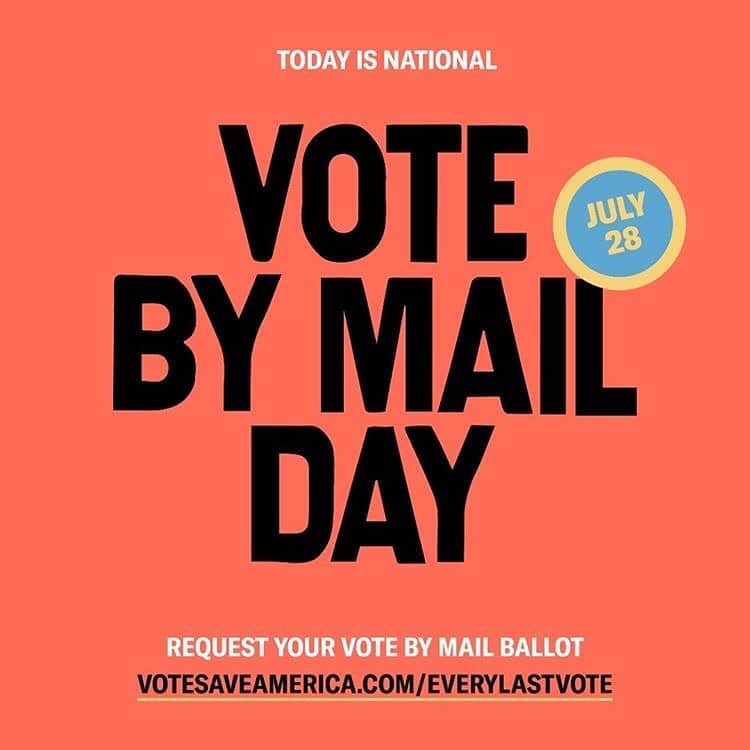 ビリー・エイチュナーさんのインスタグラム写真 - (ビリー・エイチュナーInstagram)「There are LESS THAN 100 DAYS until Election Day 2020, so the team at @votesaveamerica decided today is National #VoteByMail Day.  Head to EveryLastVote.com to sign up for your mail ballot and help your friends and family do the same! 📩✔️」7月29日 7時26分 - billyeichner