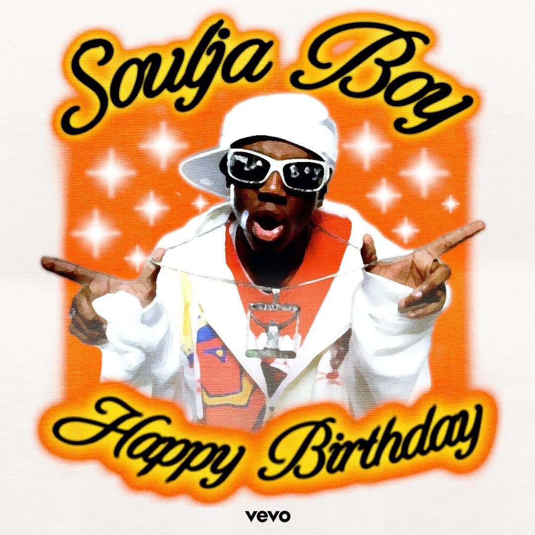 Vevoさんのインスタグラム写真 - (VevoInstagram)「To celebrate his birthday, we’re cranking that @SouljaBoy and replaying all his hits. Wish Big Drako a happy big 3 0, and spin this playlist of all his bangers now! 🎈 ⠀⠀⠀⠀⠀⠀⠀⠀⠀ ▶️[Link in bio] #SouljaBoy #Drako」7月28日 23時00分 - vevo