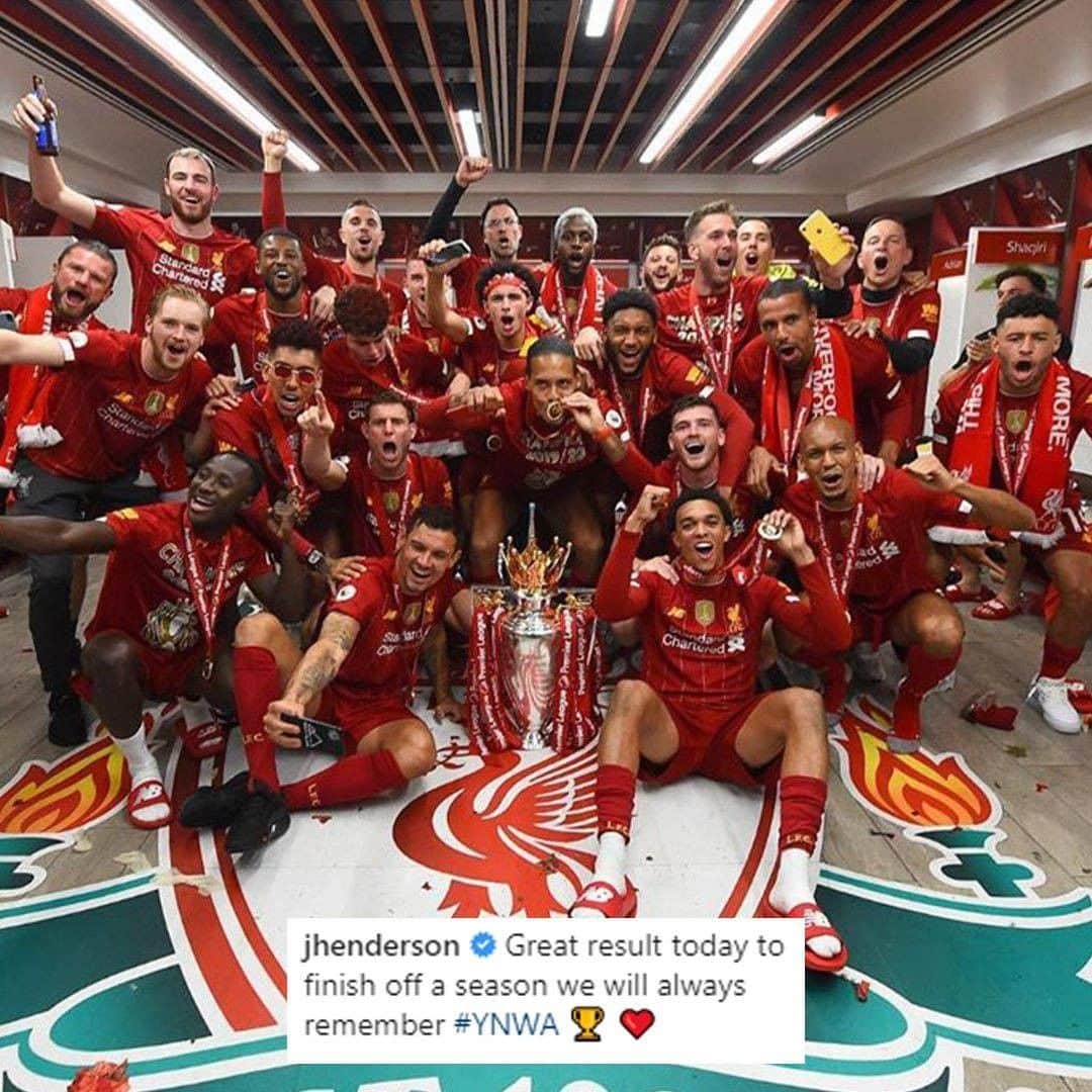 リヴァプールFCさんのインスタグラム写真 - (リヴァプールFCInstagram)「A season we'll never forget ❤ #LFCchampions #LFC #LiverpoolFC #Liverpool #Champions」7月28日 23時13分 - liverpoolfc