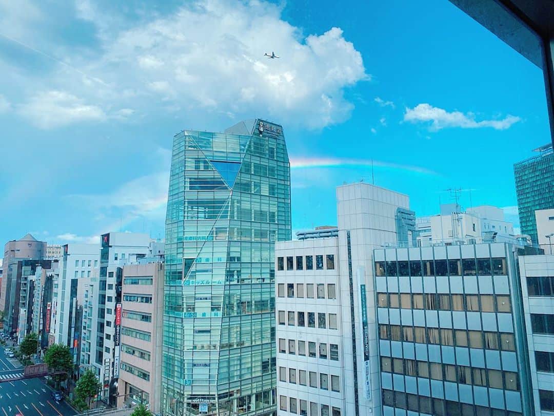 鹿目凛さんのインスタグラム写真 - (鹿目凛Instagram)「こないだ撮った、 みんなに見せたかった虹。」7月28日 23時13分 - kaname_rin