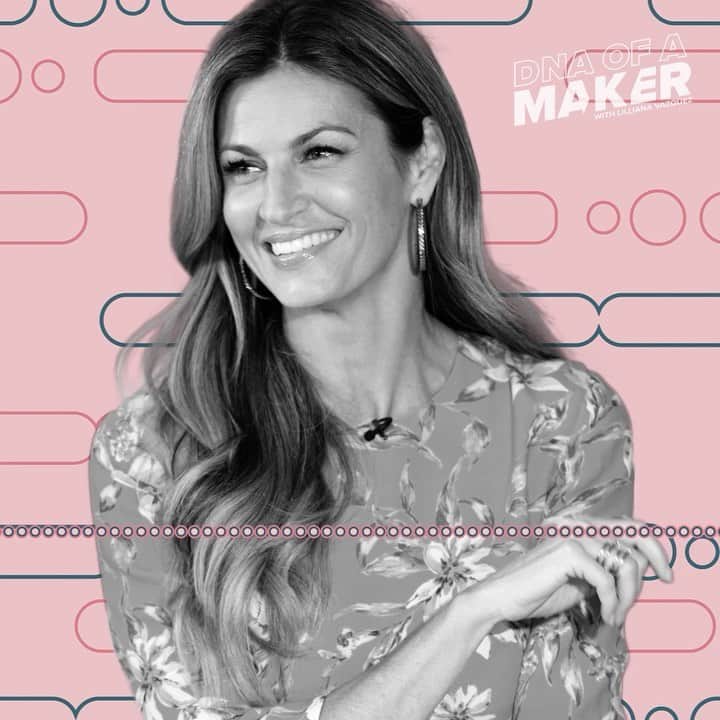 エリン・アンドリューズのインスタグラム：「Thank you, @makerswomen! Excited to be on the latest episode of DNA of a MAKER with host @lillianavazquez 👉 Listen and subscribe here: https://dna-of-a-maker.simplecast.com/」