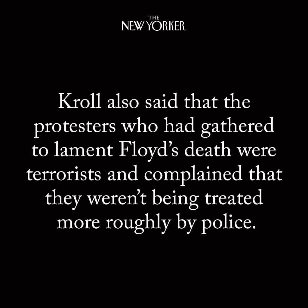 The New Yorkerさんのインスタグラム写真 - (The New YorkerInstagram)「Law enforcement kills more than 1,000 Americans a year, a disproportionate number of whom are Black. Very few of the oﬃcers involved face serious, if any, consequences—and much of that impunity is owed to the power of police unions. At the link in our bio, read about how police unions became a political force, and how they continue to fight reform.」7月29日 0時15分 - newyorkermag