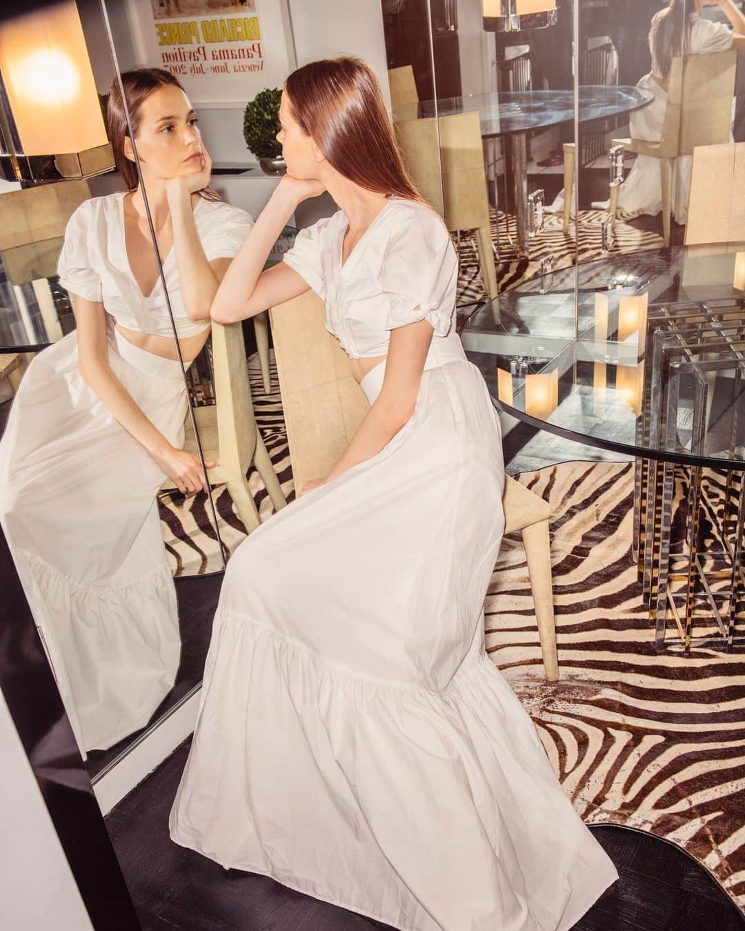 Saks Fifth Avenueのインスタグラム：「If you caught your reflection in @alc_ltd, you'd want to sit down and take it all in, too. #SaksStyle」