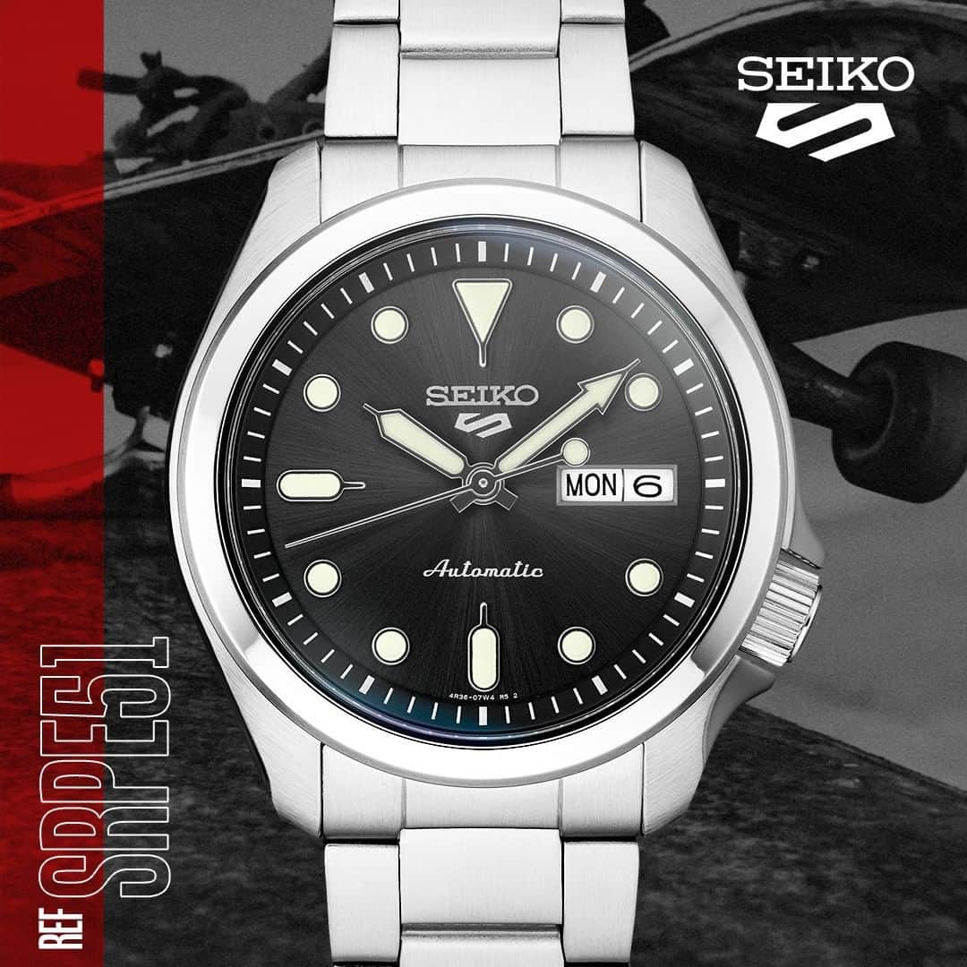 Seiko Watchesさんのインスタグラム写真 - (Seiko WatchesInstagram)「#SEIKO5SPORTS - REF: #SRPE51 STYLE: "SPORTS" PRICE: $275 USD  https://www.seikowatches.com/us-en/products/5sports/srpe51」7月29日 1時00分 - seikowatchusa