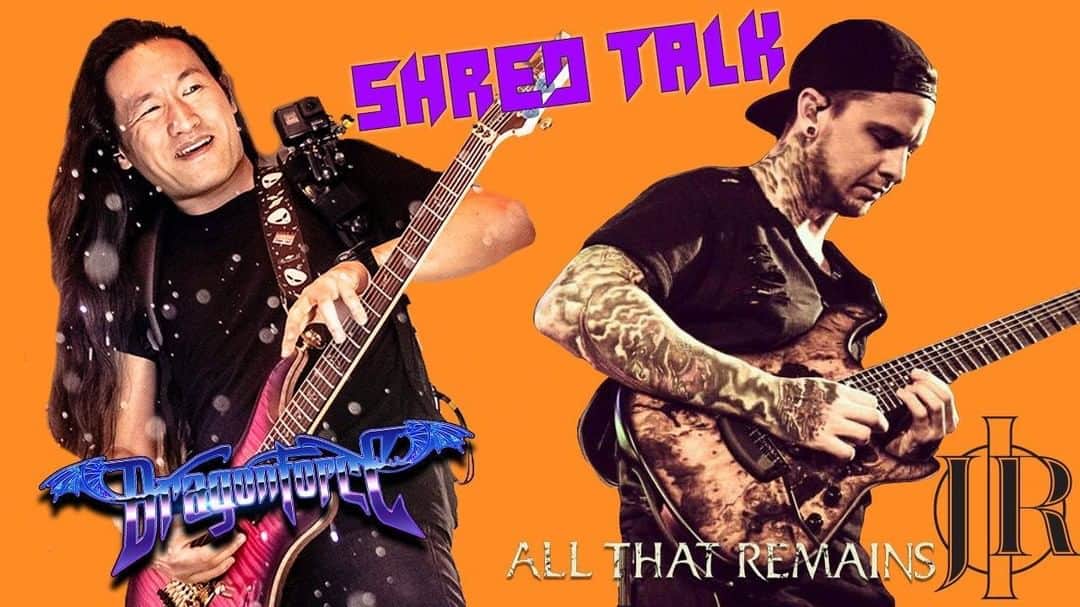 DragonForceさんのインスタグラム写真 - (DragonForceInstagram)「VIDEO: @hermanli talks to @jasonreevesrichardson of @allthatremains about #guitar playing, 7 #guitars and more. It's our #ShredTalk series! Watch on YouTube. Link on bio & stories #dragonforce #hermanli #jasonrichardson #allthatremains #jasonrichardsonsignatureguitar #jasonrichardsonsolo」7月29日 1時00分 - dragonforcehq