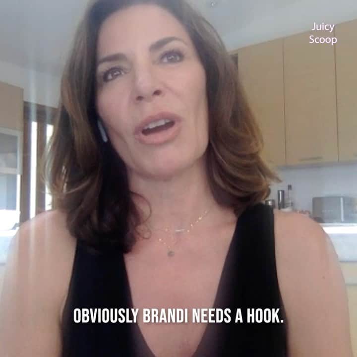 ヘザー・マクドナルドのインスタグラム：「Up now, the FULL interview with @countessluann on Juicy Scoop. I loved her take on the #RHOBH Brandi vs. Denise drama, and so much more. What did you think was the juiciest part of the episode?」